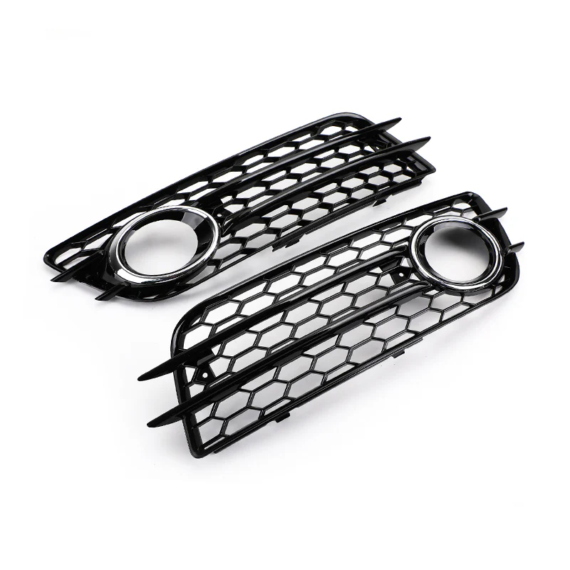 2008-2012 Audi A4 / S4 S-line Fog Grille Covers - Image 4