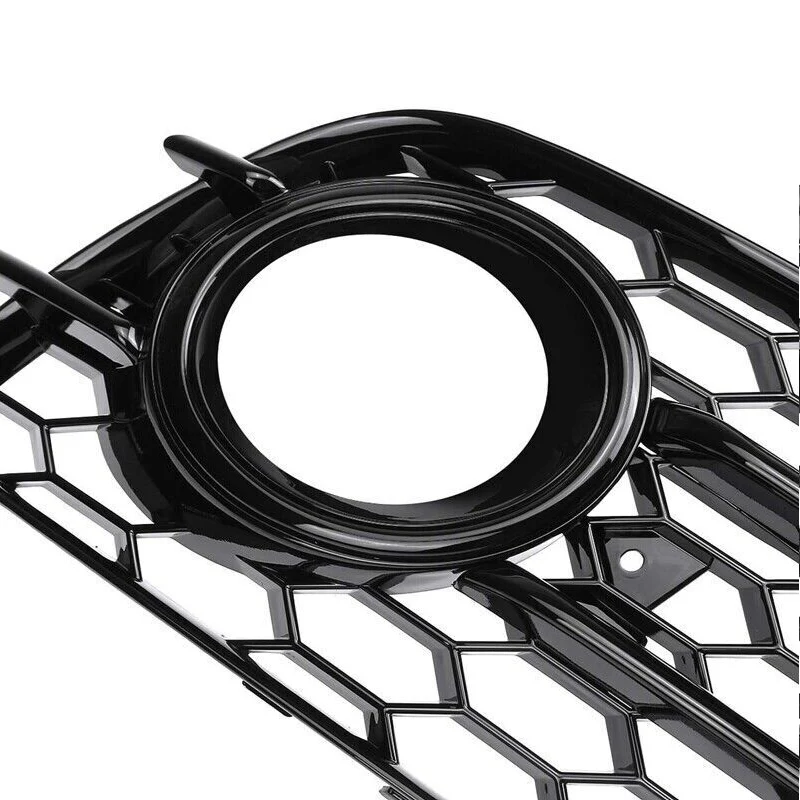 2008-2012 Audi A4 / S4 S-line Fog Grille Covers - Image 9