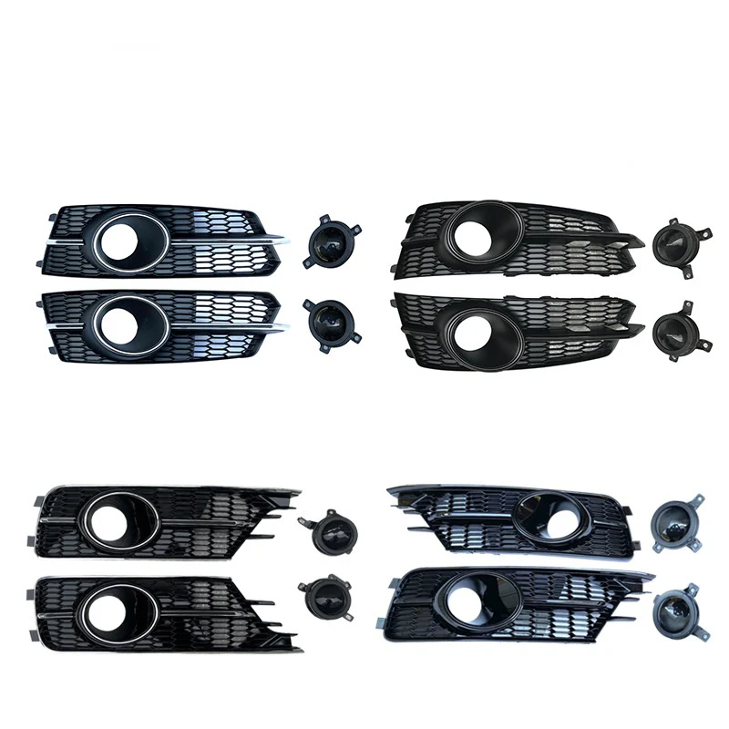 2012-2015 Audi A6 / S6 S-line Fog Grille Covers - Image 5