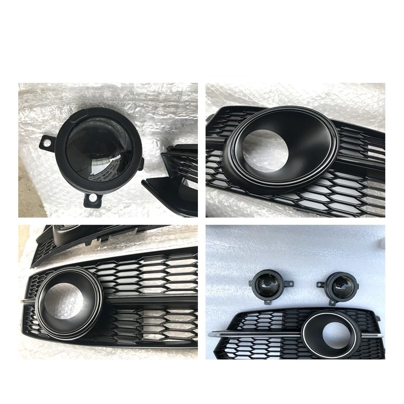 2012-2015 Audi A6 / S6 S-line Fog Grille Covers - Image 6