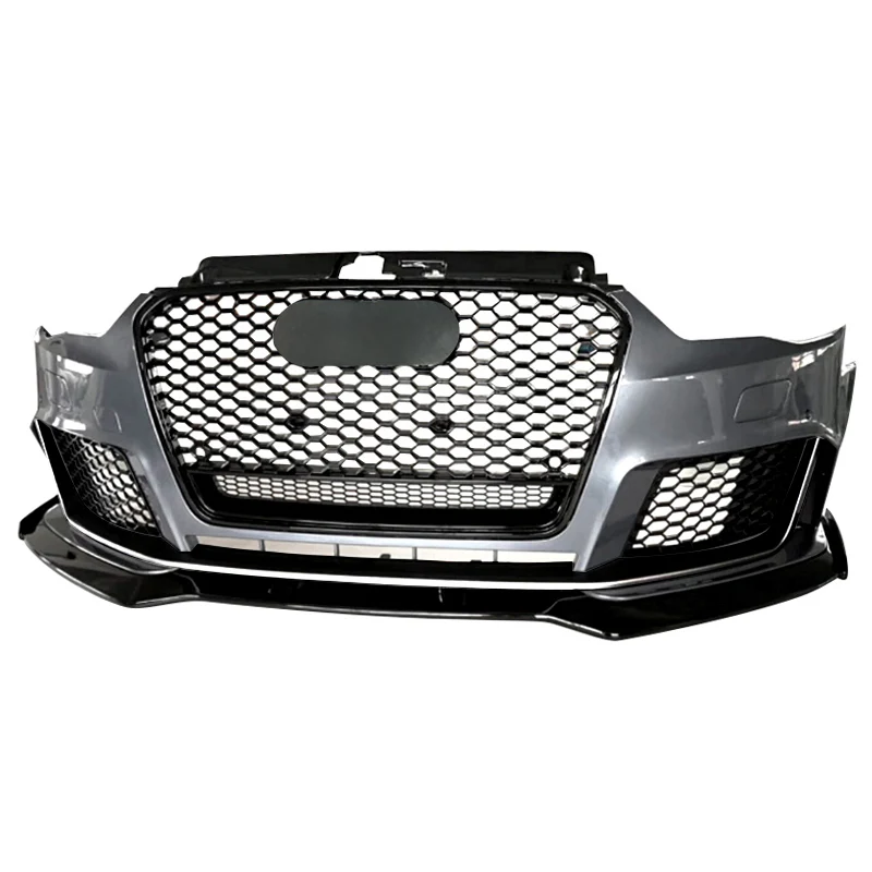 2013-2016 Audi A3/S3 RS3 Style Front Bumper with Front Lip - Image 7