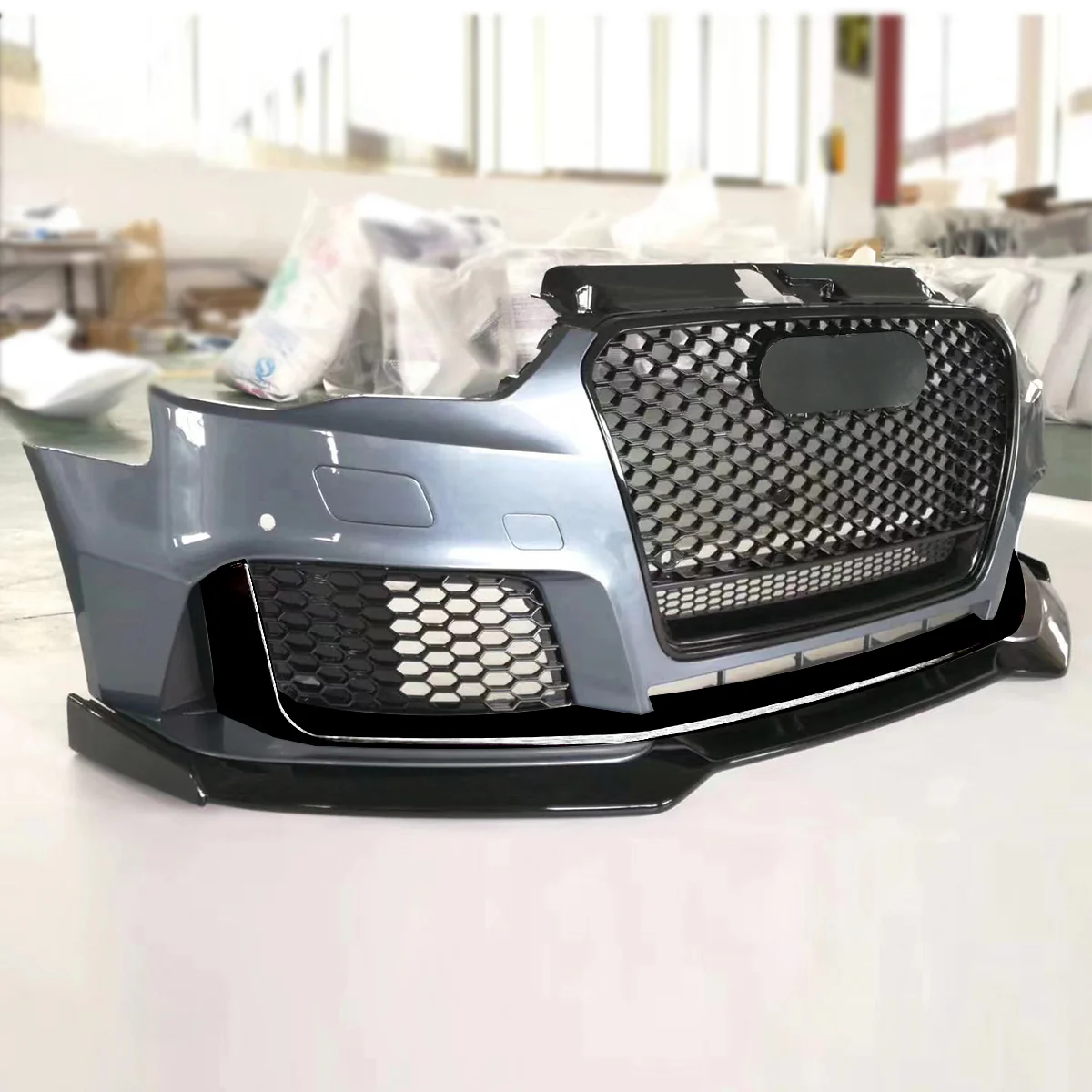2013-2016 Audi A3/S3 RS3 Style Front Bumper with Front Lip - Image 8
