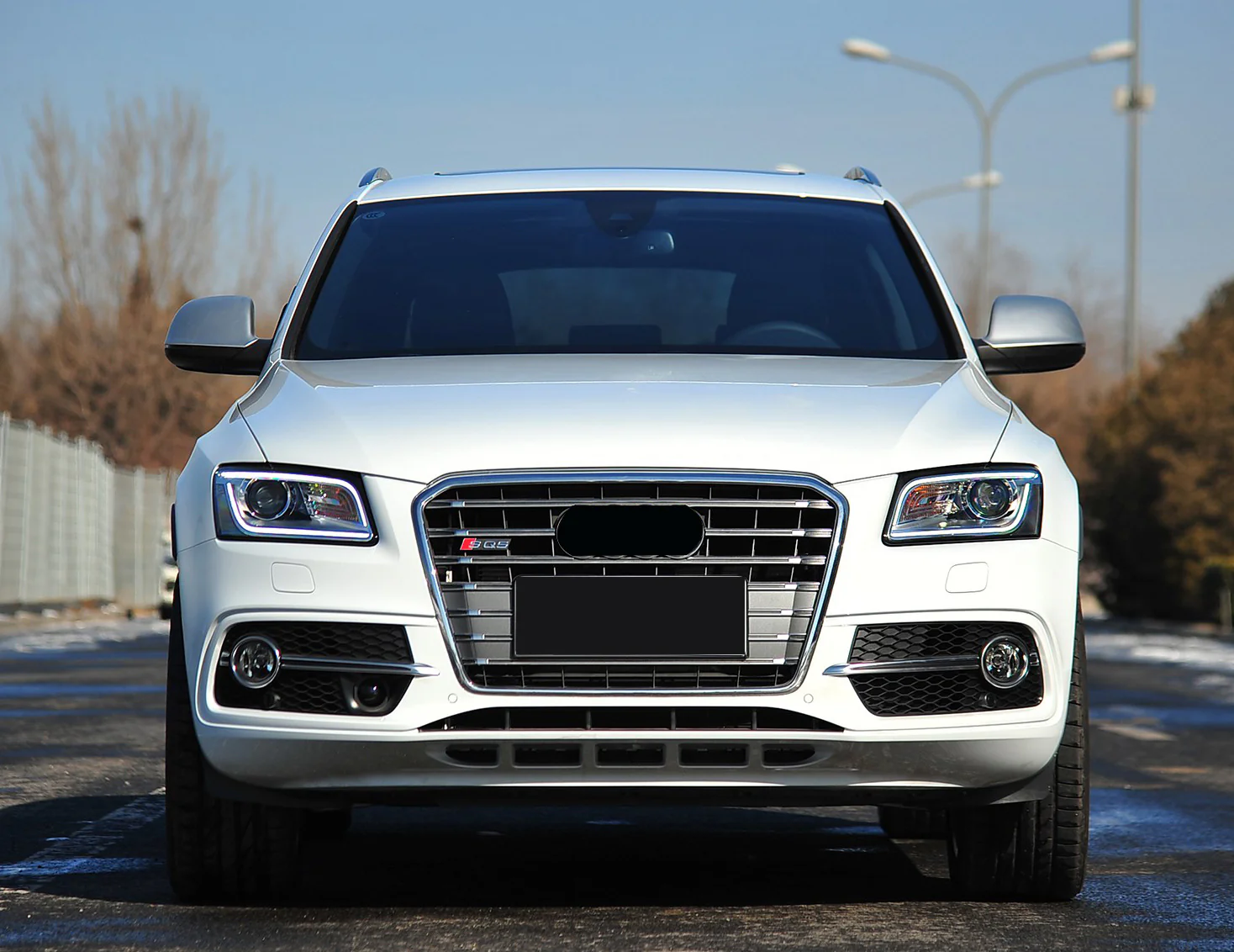 2013-2018 Audi Q5 / SQ5 S-line Fog Grille Covers - Image 3