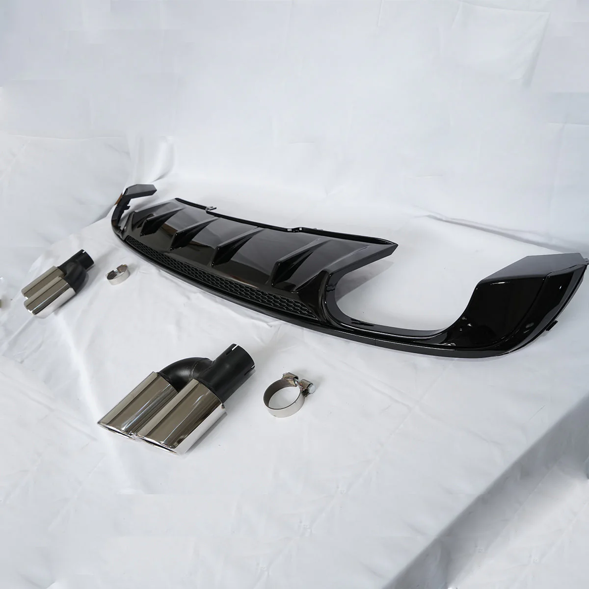 2017-2019 Audi A4/S4 — KB & S4 Style Rear Diffuser - Image 12