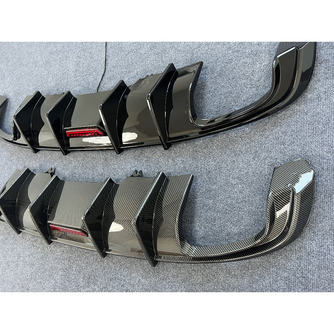 2017-2019 Audi A4/S4 — KB & S4 Style Rear Diffuser - Image 4