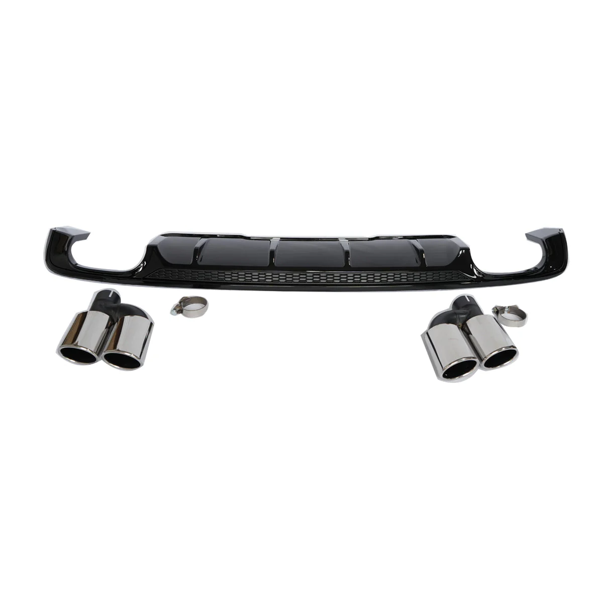 2017-2019 Audi A4/S4 — KB & S4 Style Rear Diffuser - Image 9