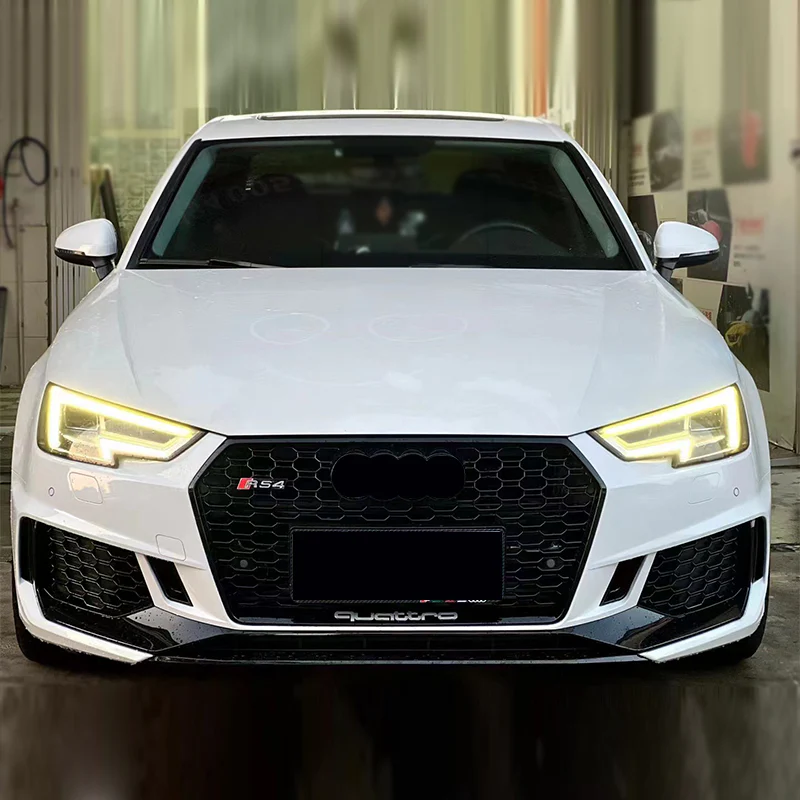 2017-2019 Audi A4/S4 RS4 Style Front Bumper Conversion - Image 4