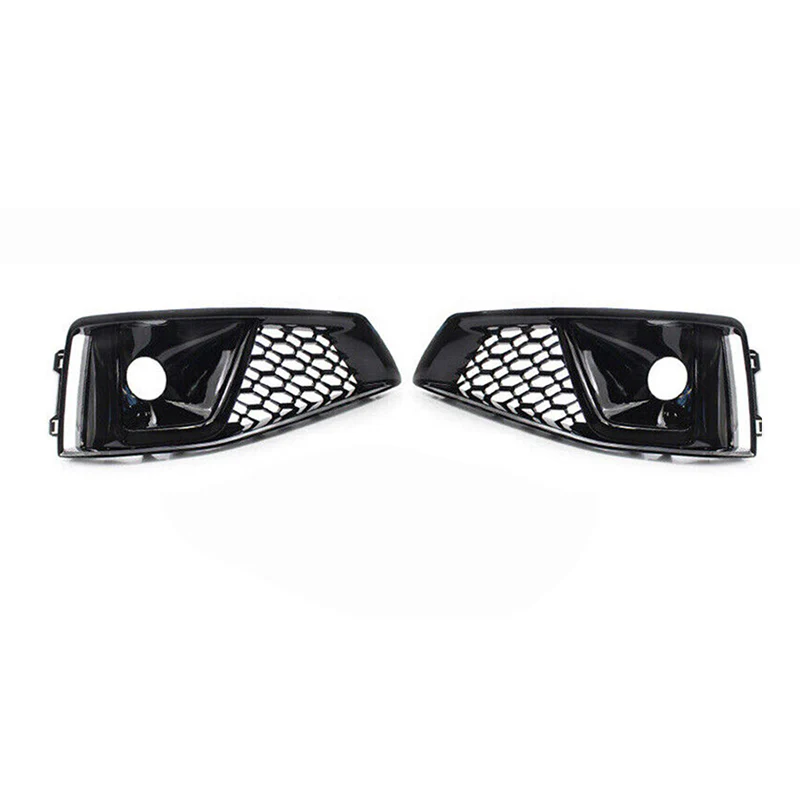 2017-2019 Audi A4 / S4 S-line Fog Grille Covers - Image 10