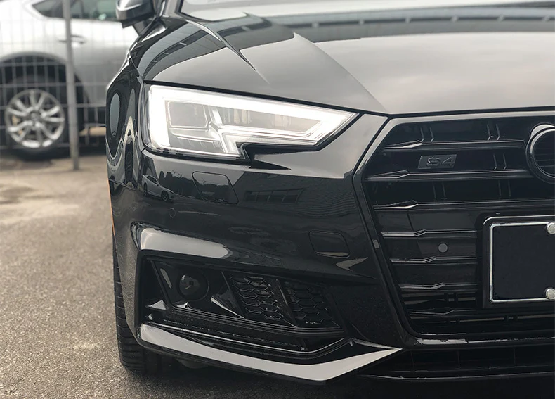 2017-2019 Audi A4 / S4 S-line Fog Grille Covers - Image 6