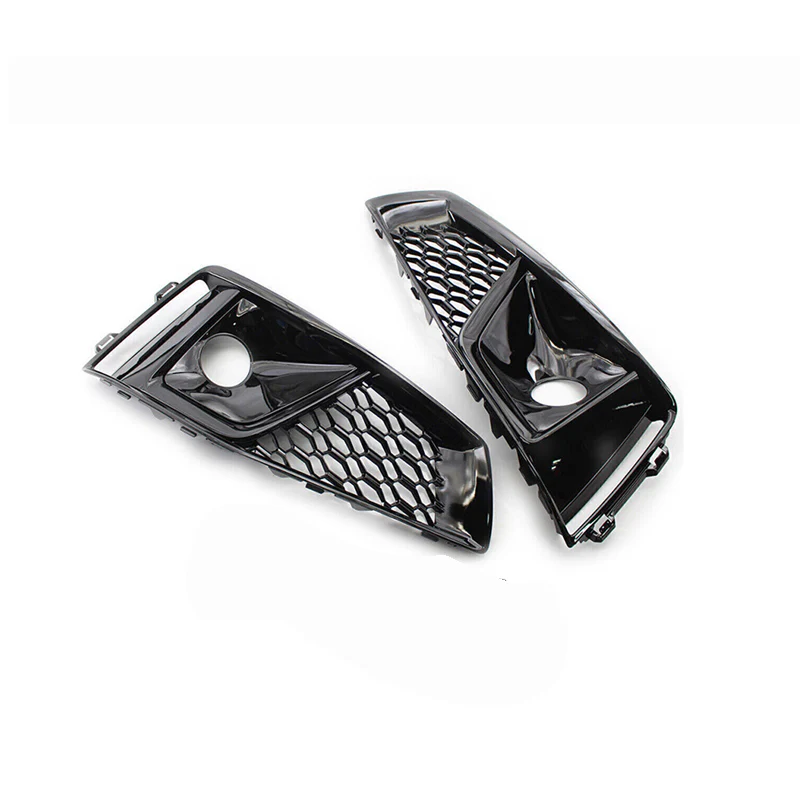 2017-2019 Audi A4 / S4 S-line Fog Grille Covers - Image 8