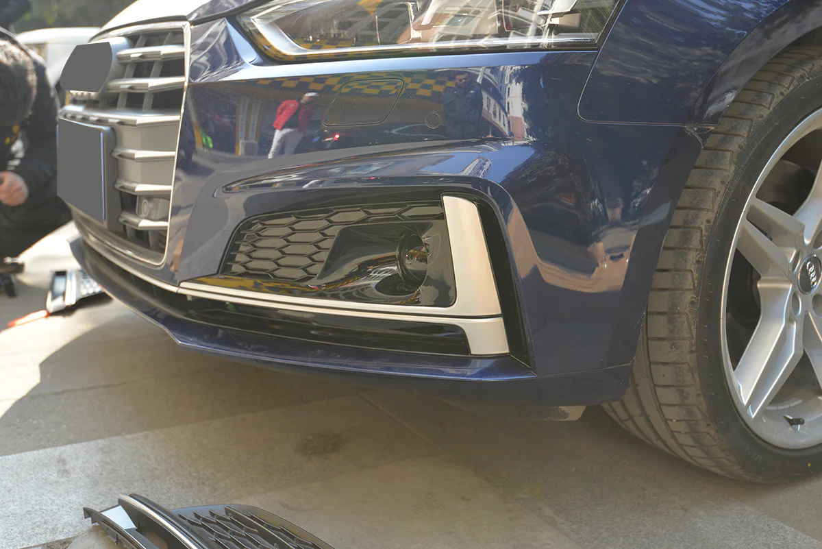 2017-2019 Audi A5 / S5 S-line Fog Grille Covers with ACC - Image 17