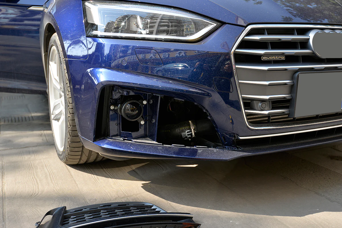 2017-2019 Audi A5 / S5 S-line Fog Grille Covers with ACC - Image 19