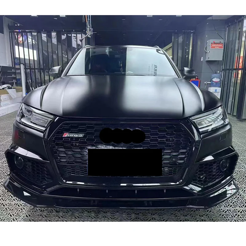 2019-2021 Audi Q5/SQ5 RSQ5 Style Front Bumper with Lip Conversion - Image 5