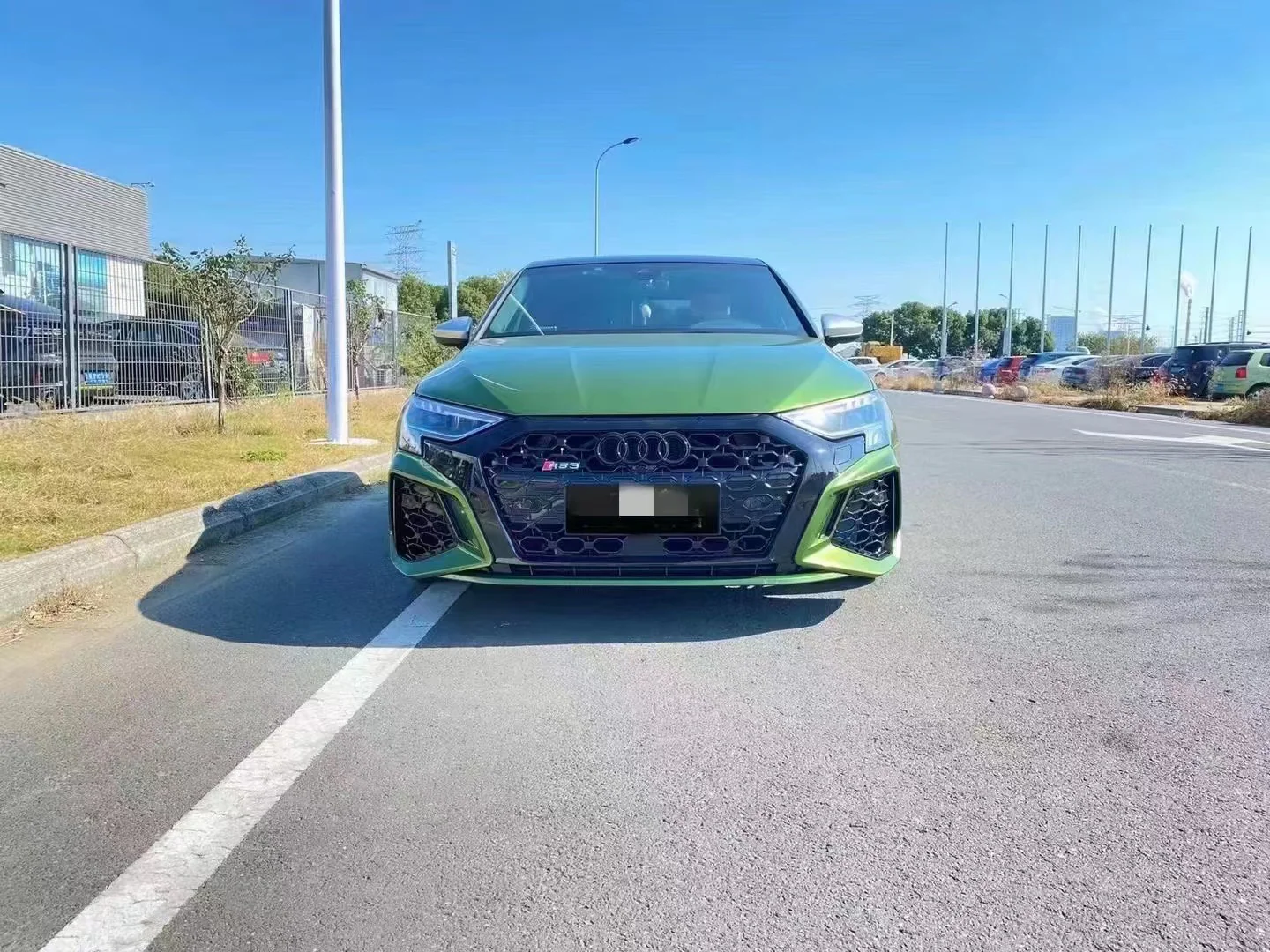 2020-2024 Audi A3/S3 RS3 Style Front Bumper - Image 14