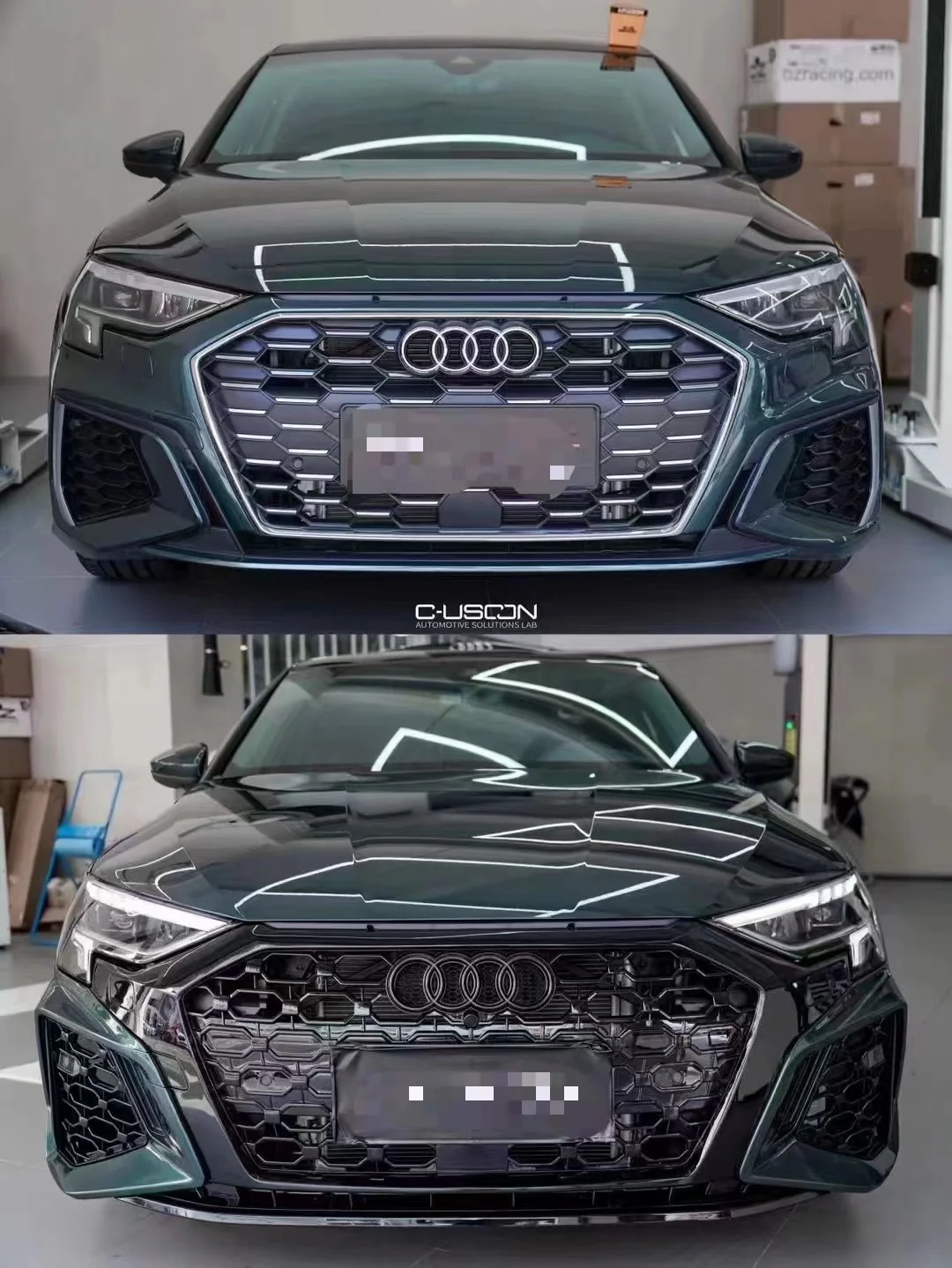 2020-2024 Audi A3/S3 RS3 Style Front Bumper - Image 7