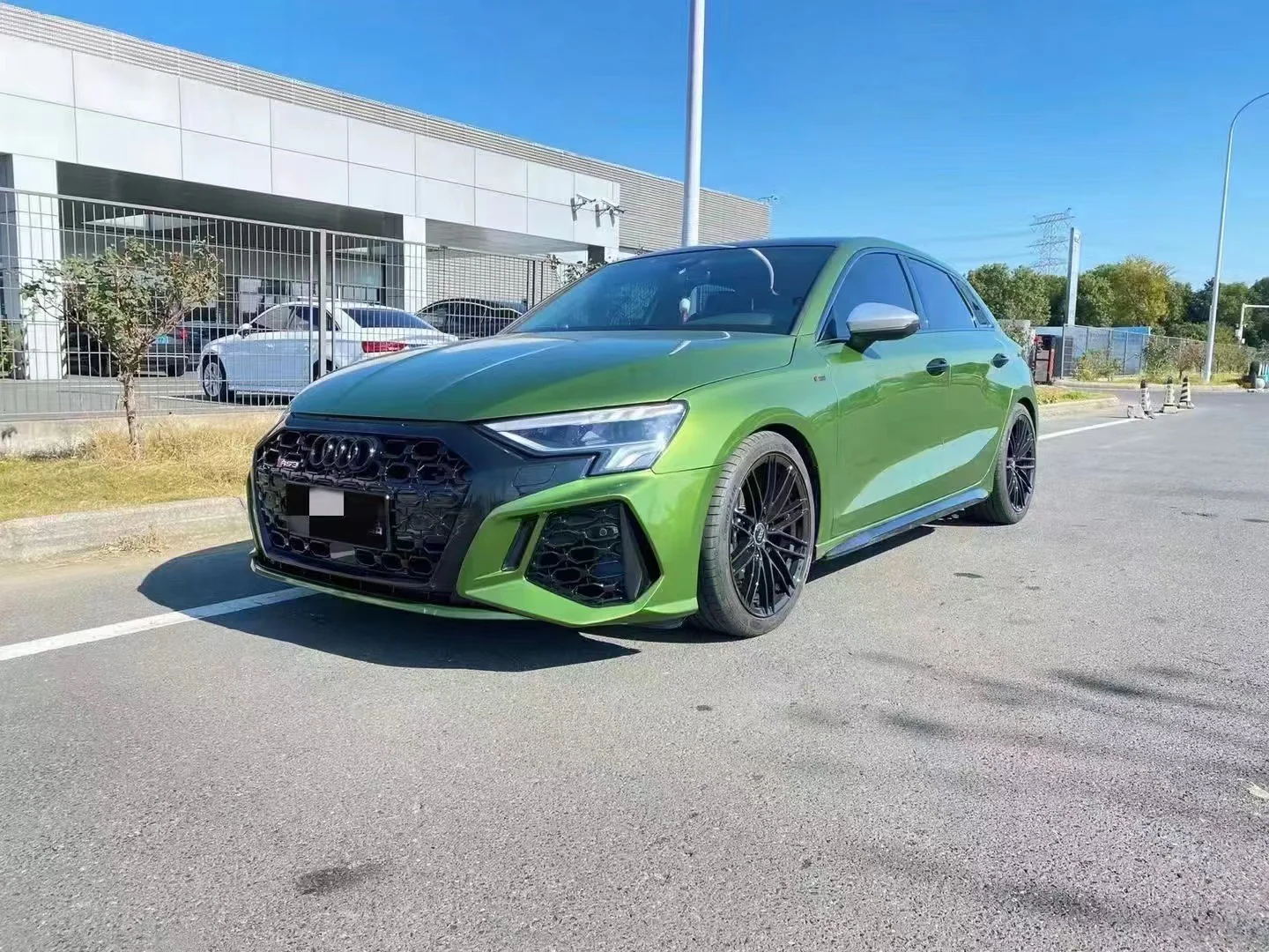 2020-2024 Audi A3/S3 RS3 Style Front Bumper - Image 9