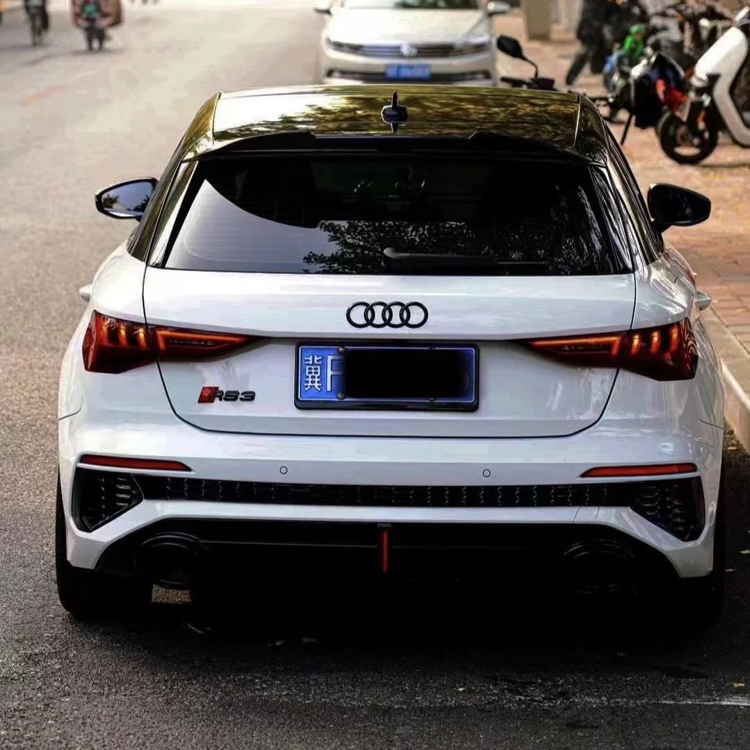 2020-2024 Audi A3/S3 — RS3 Style Rear Diffuser - Image 4