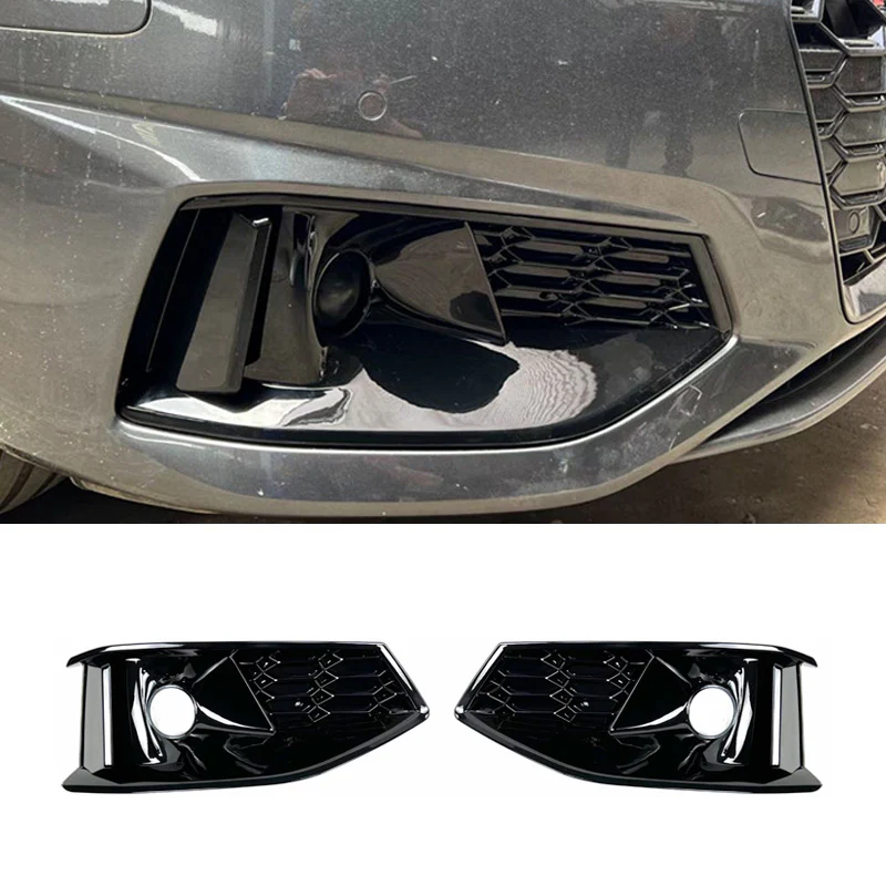 2020-2024 Audi A4 / S4 Fog Grille Covers - Image 2