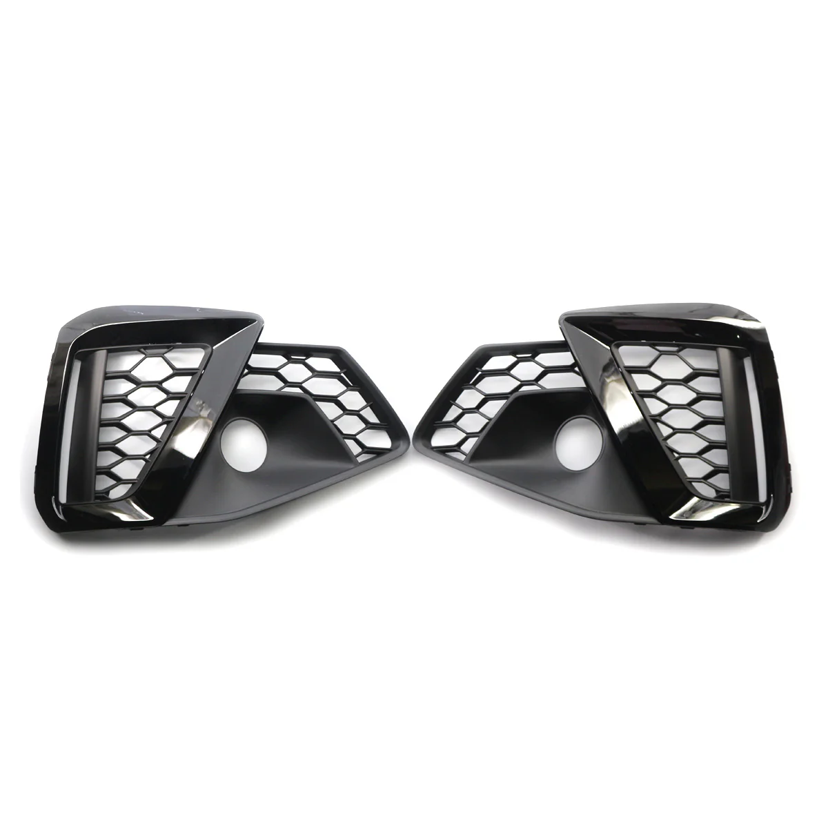 2020-2024 Audi A4 / S4 Fog Grille Covers - Image 6