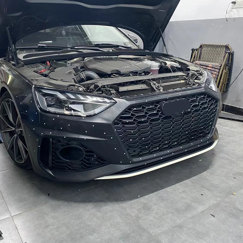 2020-2024 Audi A4/S4 RS4 Style Front Bumper Conversion - Image 4