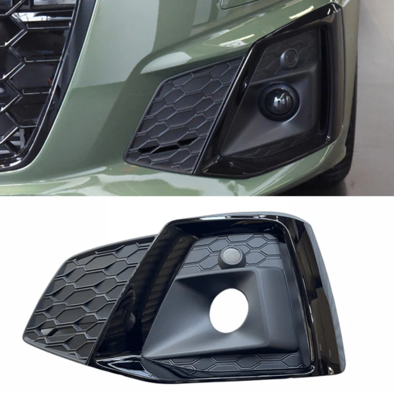 2020-2024 Audi A5 / S5 S-line Fog Grille Covers - Image 4