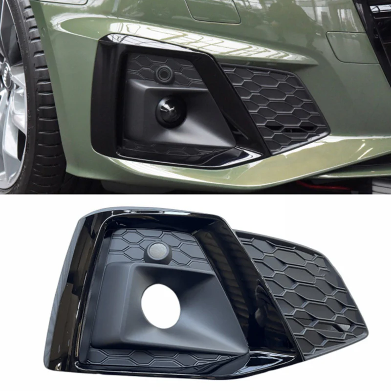 2020-2024 Audi A5 / S5 S-line Fog Grille Covers - Image 5
