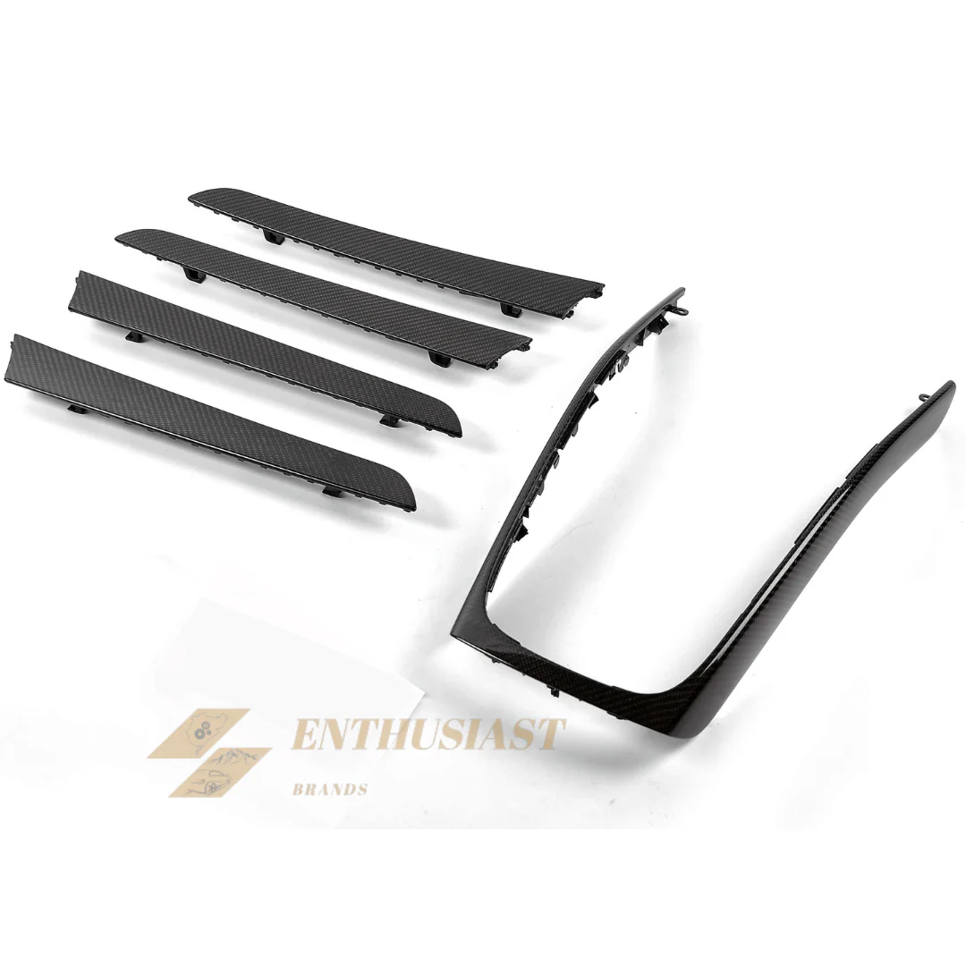 6pc Carbon Fiber Interior Trim Set For Audi A4 /S4 B8/B8.5 2009-2016 - Image 5