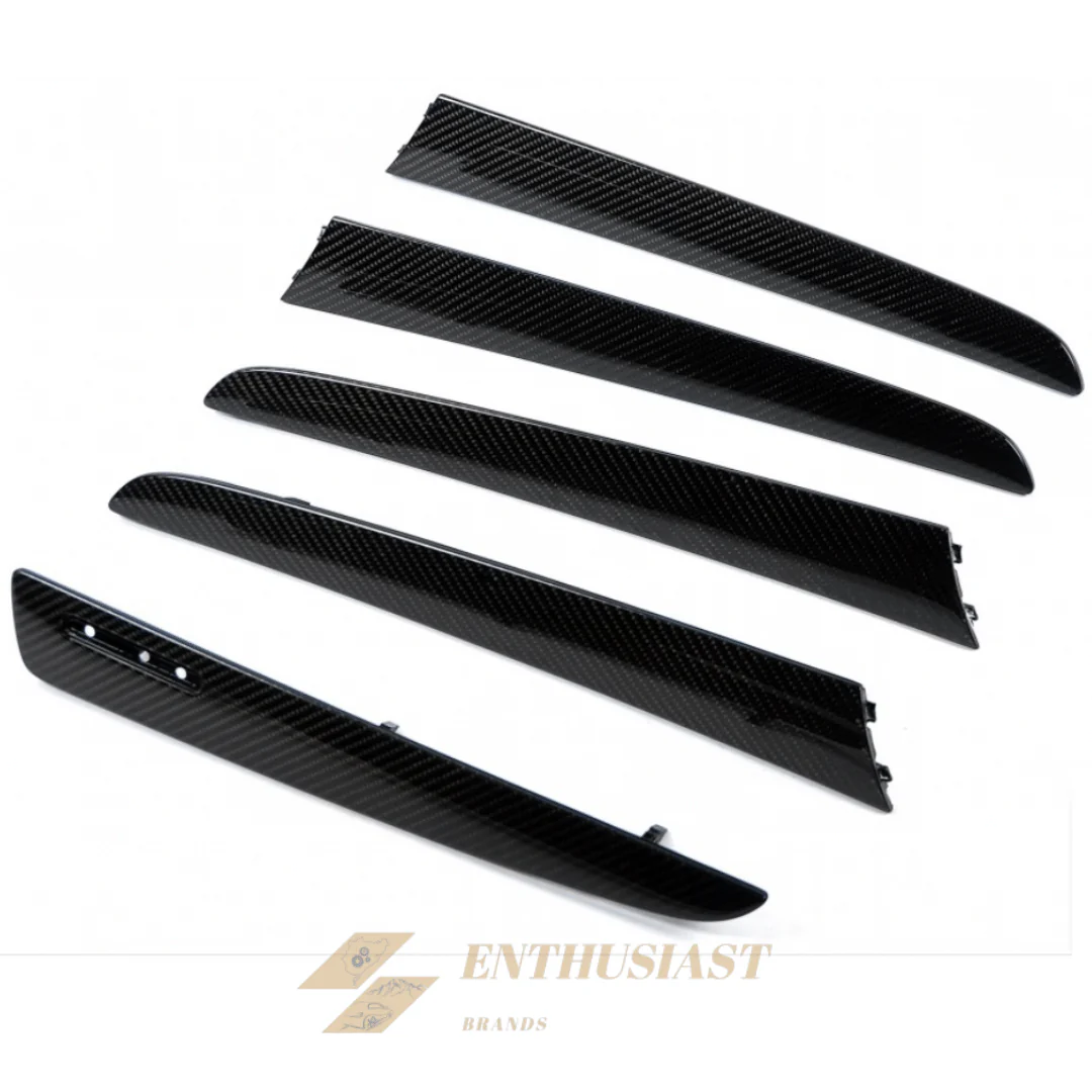 6pc Carbon Fiber Interior Trim Set For Audi A4 /S4 B8/B8.5 2009-2016 - Image 7