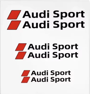 6pcs Heat-Resistant Caliper Decals for Audi Sport and S Line Vinyl Stickers - Image 5