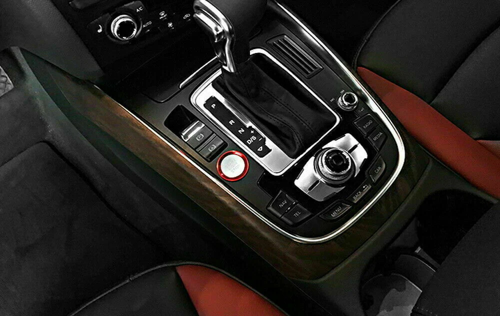 Aluminum Keyless Engine Push Start Button Trim For Audi models - Image 4