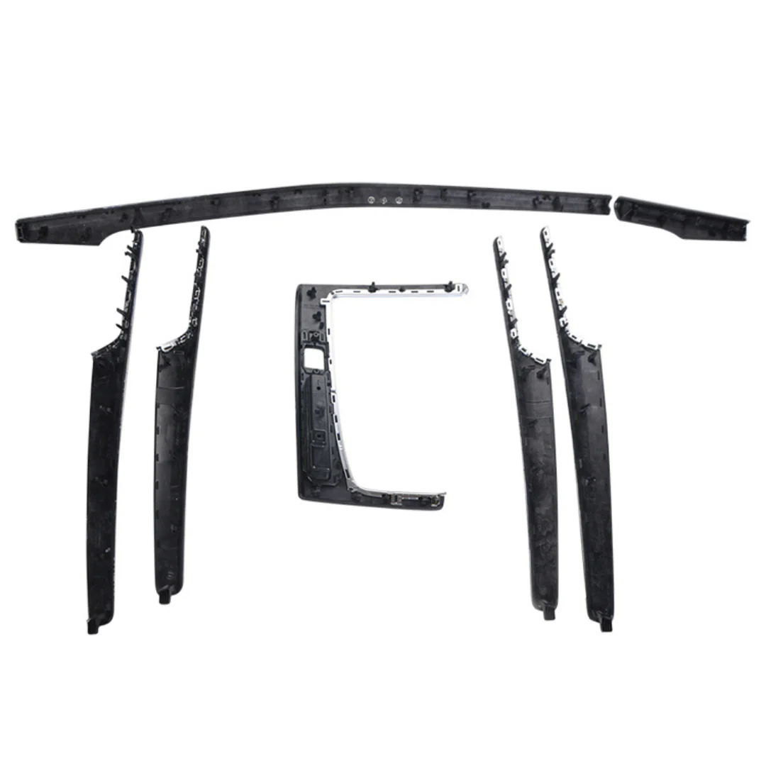 7pc Carbon Fiber Interior Trim For Audi Q5 SQ5 B9 2017-2024 - Image 6
