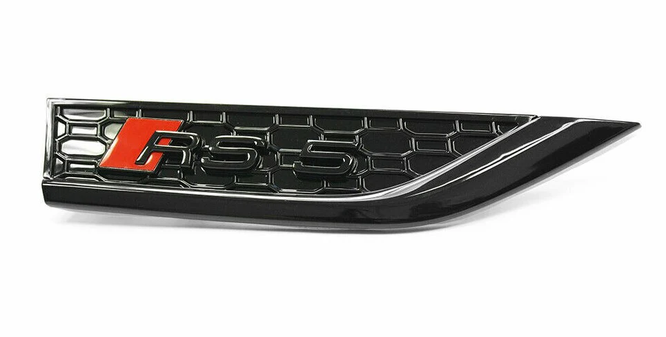 Black Optics Wing/Door Badge Emblems for 2017+ S5/RS5 - Image 3