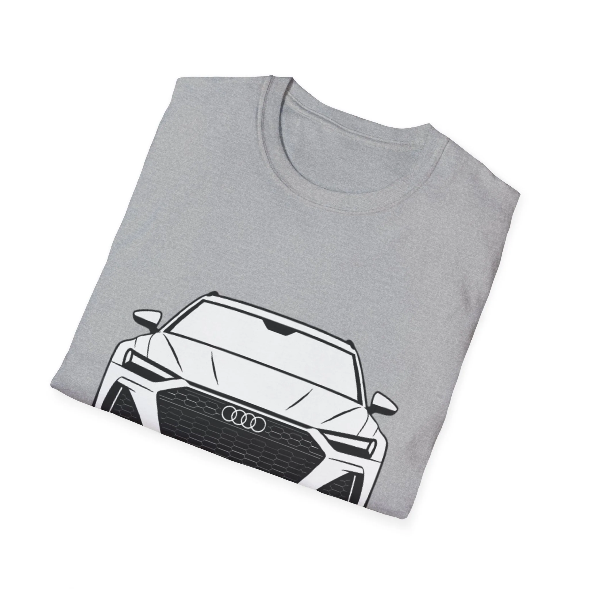 RS6 Avant Silhouette T-Shirt – Front & Rear Minimalist Design for Audi Enthusiasts - Image 12