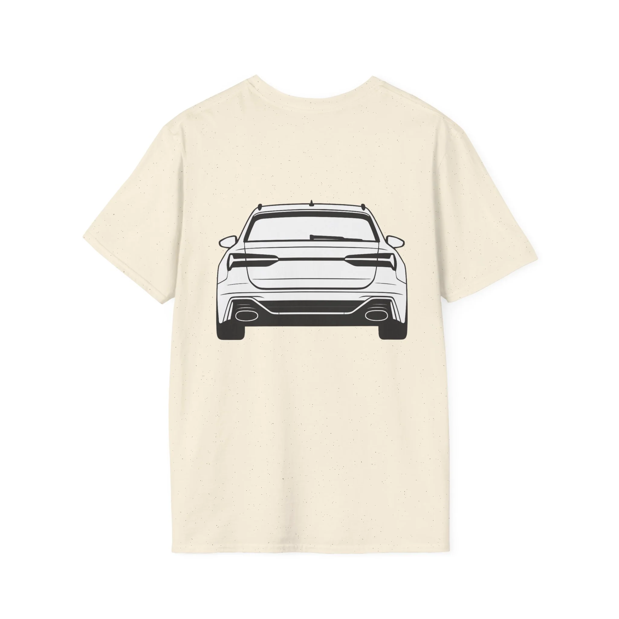 RS6 Avant Silhouette T-Shirt – Front & Rear Minimalist Design for Audi Enthusiasts - Image 13