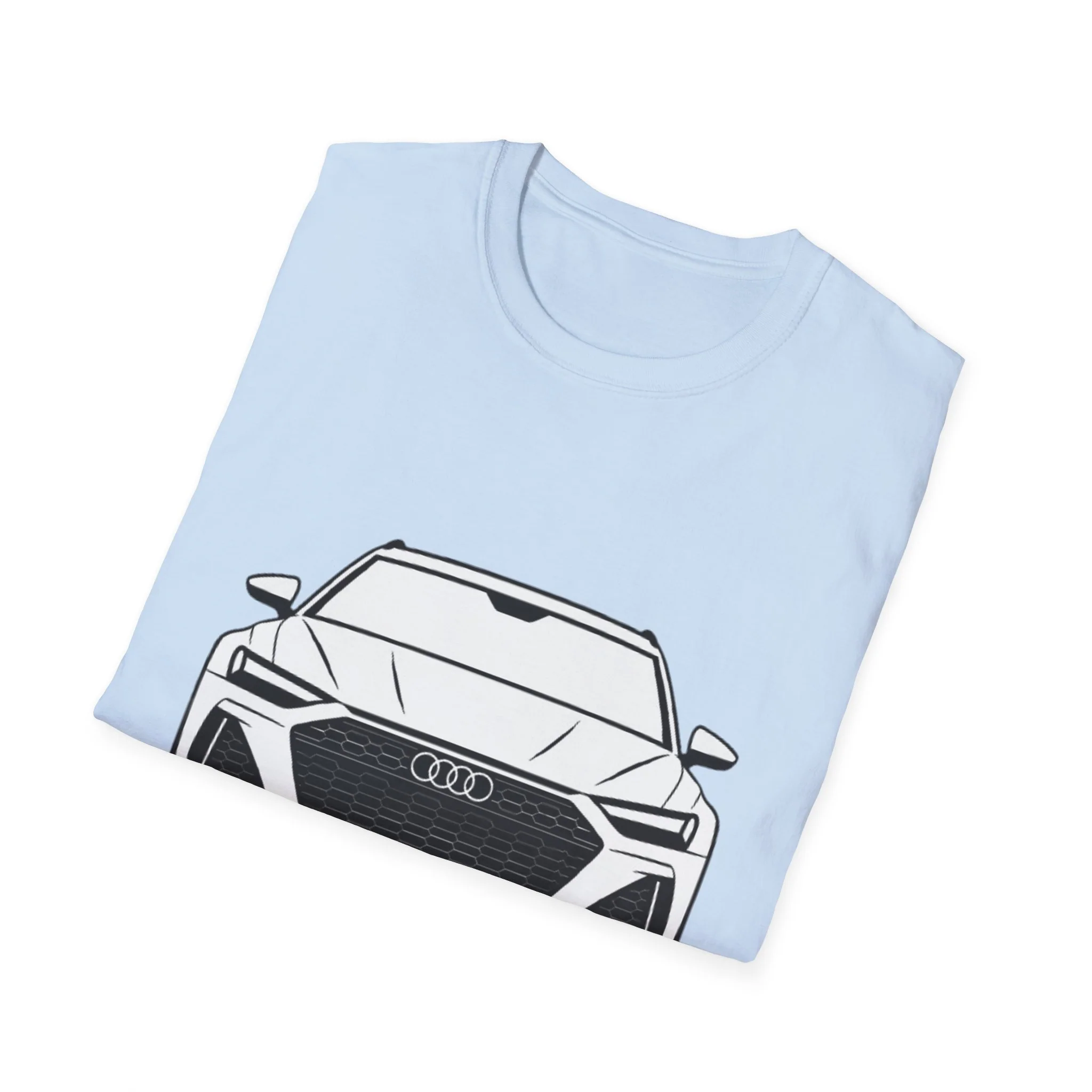 RS6 Avant Silhouette T-Shirt – Front & Rear Minimalist Design for Audi Enthusiasts - Image 18