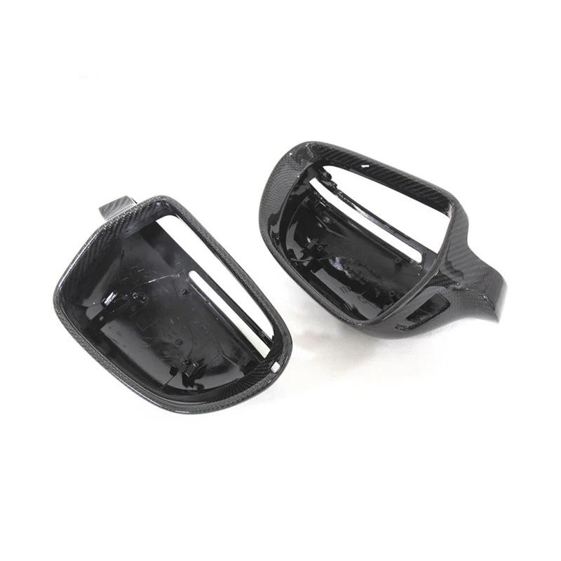Gloss Carbon Fiber Mirror Caps for Audi Models - Image 12