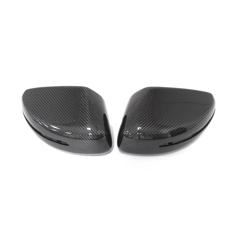 Gloss Carbon Fiber Mirror Caps for Audi Models - Image 34