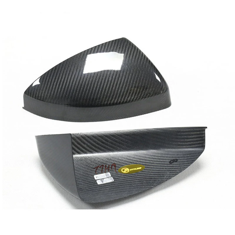 Gloss Carbon Fiber Mirror Caps for Audi Models - Image 38