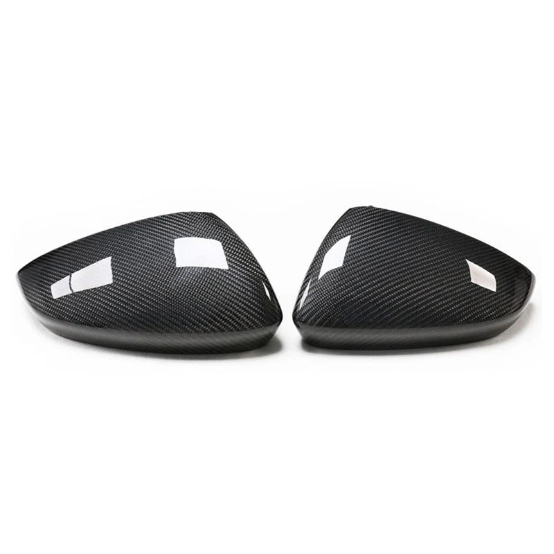 Gloss Carbon Fiber Mirror Caps for Audi Models - Image 9