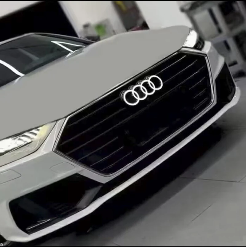 Illuminated Front Grille Ring Emblem for Audi Models - Image 3