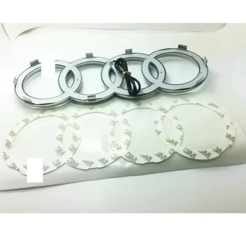 Illuminated Front Grille Ring Emblem for Audi Models - Image 8