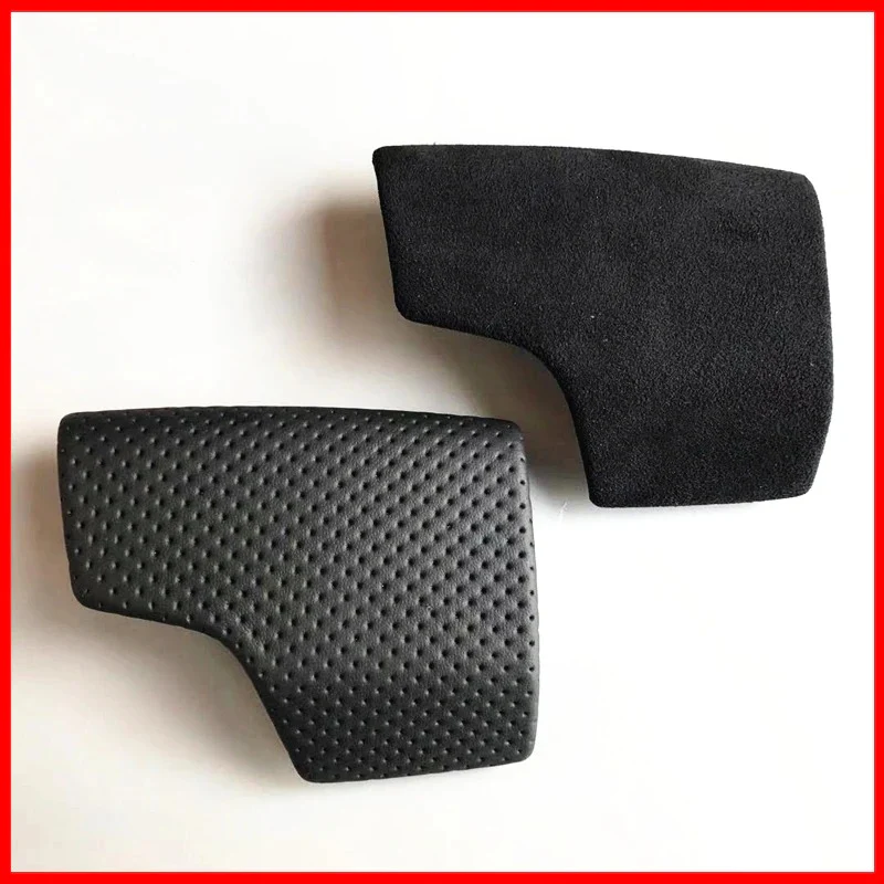 Alcantara, Carbon Fiber, and Black perforated leather Gear Shift Knob cover For Audi C8/D5/4M Models - Image 6
