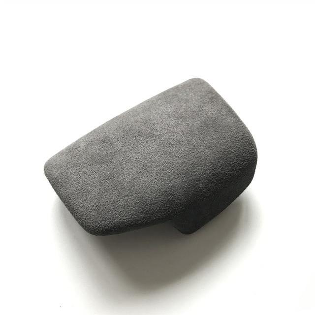 Alcantara, Carbon Fiber or Perforated Leather Gear Shift Knob cover For Audi B9 models - Image 3