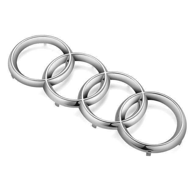 Premium Front Grille Ring Emblems for Audi Models - Image 3