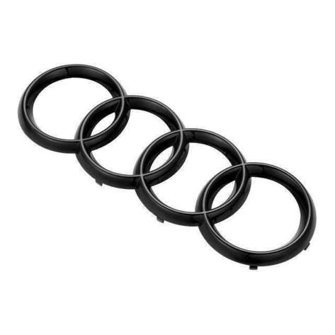 Premium Front Grille Ring Emblems for Audi Models - Image 4