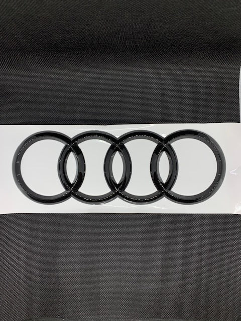 Premium Rear Rings Trunk Lid Emblems for Audi Models - Image 10