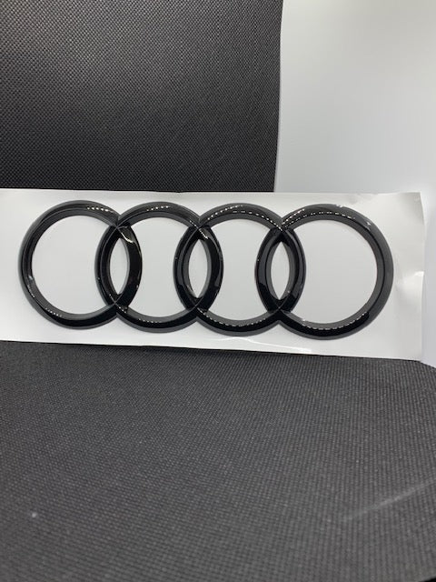 Premium Rear Rings Trunk Lid Emblems for Audi Models - Image 11