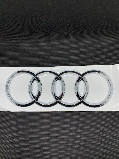 Premium Rear Rings Trunk Lid Emblems for Audi Models - Image 12