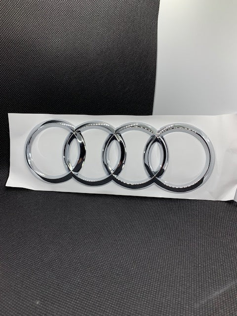 Premium Rear Rings Trunk Lid Emblems for Audi Models - Image 13