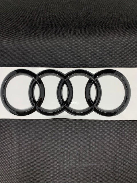 Premium Rear Rings Trunk Lid Emblems for Audi Models - Image 14